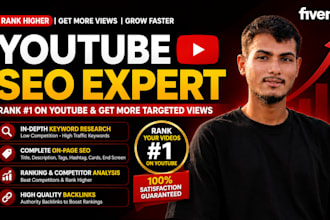 do youtube SEO for higher ranking