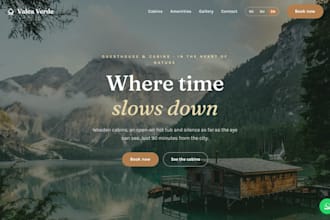 design a modern responsive business website that sells