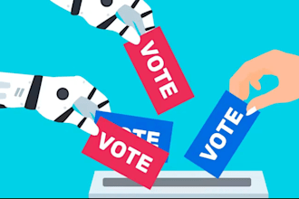 develop ai election monitoring website, ai political campaign website