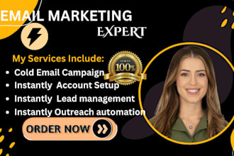 setup instantly ai cold email campaign lead generation outreach automation