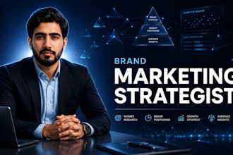 create your marketing strategy, buyer persona and brand positioning plan