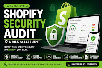 perform a shopify security audit and store risk assessment