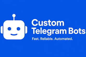 create a telegram ordering or booking bot for your business