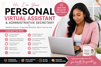 your personal virtual assistant and administrative secretary