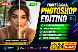 do professional image editing and photo retouching