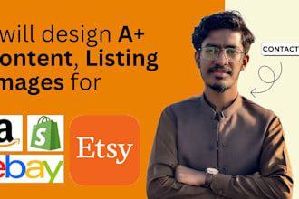 do listing design and a plus content design