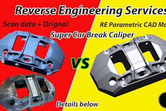 do reverse engineer automotive and aerospace parts into cad