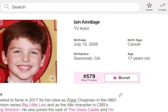 increase your visibility with a famous birthdays profile