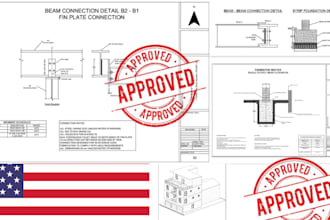 design civil and structural engineering drawings for city permit
