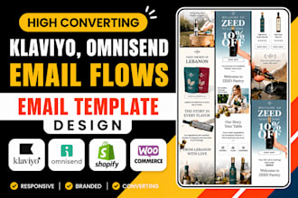 set up klaviyo email flows for ecomerce email marketing