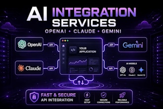integrate openai claude or gemini into your app