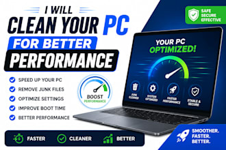 clear your pc for better performance