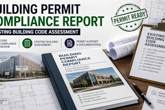 building permit compliance report, existing building code assessment