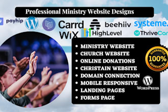 design church website ministry website wordpress church website wix church