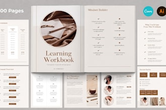 do minimalist canva ebook lead magent workbook design for coaching and wellness