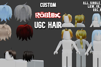 create roblox ugc hair that really sells