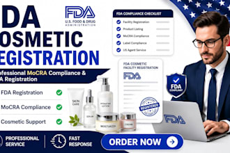 do fda cosmetic registration and mocra compliance for your brand