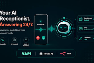 build an ai calling agent with vapi, retell ai and n8n your ai receptionist