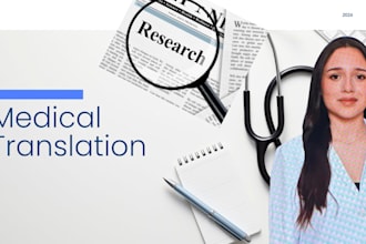 translate medical articles and blogs
