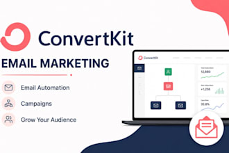 setup convertkit email marketing automation and campaigns