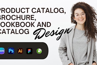 design product catalog, brochure, lookbook, and catalog design