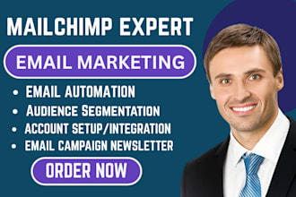 create mailchimp audience segmentation merge tags email automation workflow