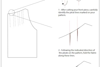 create custom PDF sewing patterns with step bystep guides