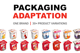 adapt your packaging and labels for print production