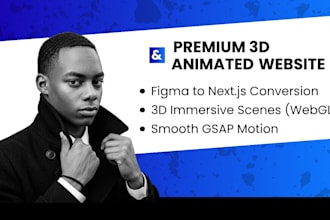 build your converting 3d animated website with gsap