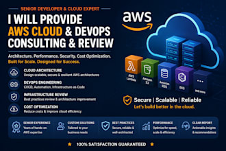 provide senior devops and cloud infrastructure consulting and review