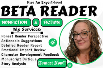 beta read psychological thriller mystery crime horror manuscript reader feedback