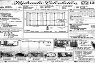 create fire sprinkler design autocad cad drawings mep plans hydraulic calc