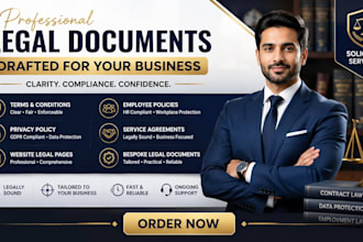 design professional website legal pages for your business