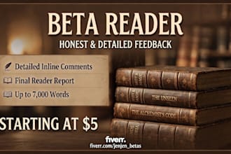help you with your beta story