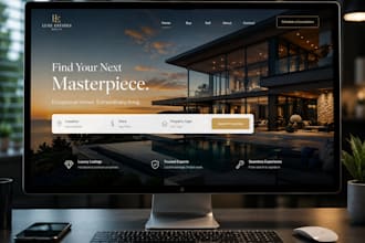 design business website, wordpress real estate investor, lead gen booking system