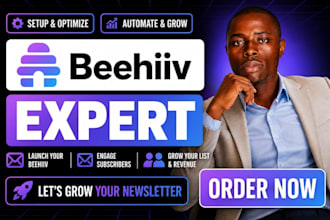 setup beehiiv newsletter design beehive landing page beehiv email automation