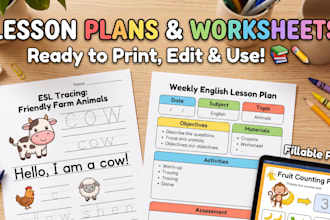 do lesson plan worksheet design for teacher esl kindergarten preschool printable
