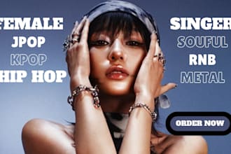 be your korean female rnb singer soulful rnb singer songwriter female jpop vocal