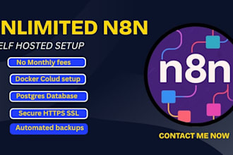 deploy self hosted n8n and configure workflow automation for agencies business