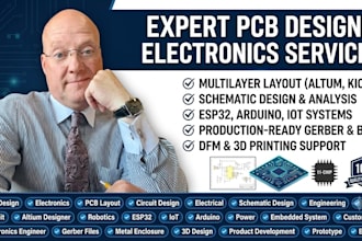 do electronics engineering design, electrical engineering, robotics, pcb layout