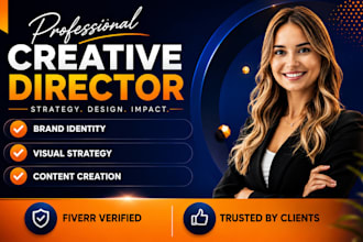 be your creative director for brand identity and visual strategy