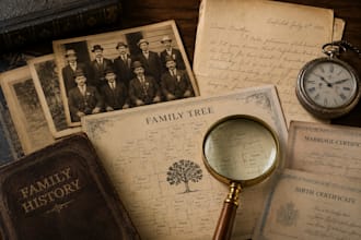 do genealogy research, family history and ancestry research