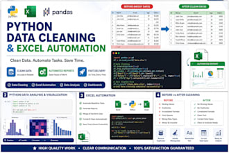 do python data cleaning and excel automation