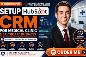 setup hubspot crm for medical clinic hubspot healthcare business hubspot campaig