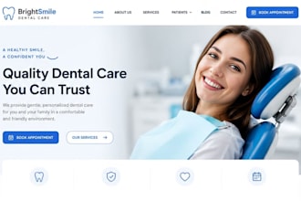 build squarespace dental implant clinic website oral surgery website healthcare