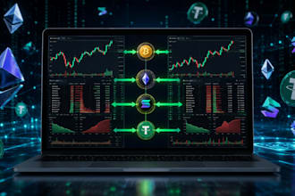 build a custom crypto trading bot and multi exchange python API script
