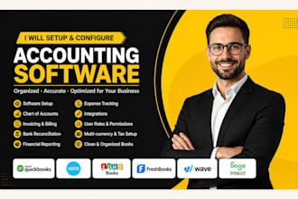 setup quickbooks xero zoho books and accounting software