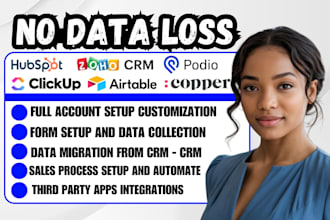 migrate data to zoho crm hubspot pipedrive odoo crm airtable monday crm odoo crm