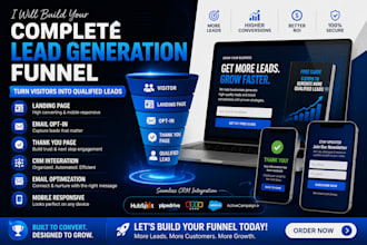 build a lead generation funnel that converts visitors into qualified leads