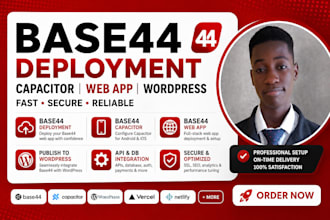 base44 deployment base44 capacitor base44 web app publish base44 to wordpress